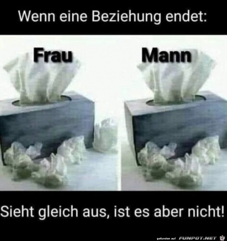 Wenn eine Beziehung endet