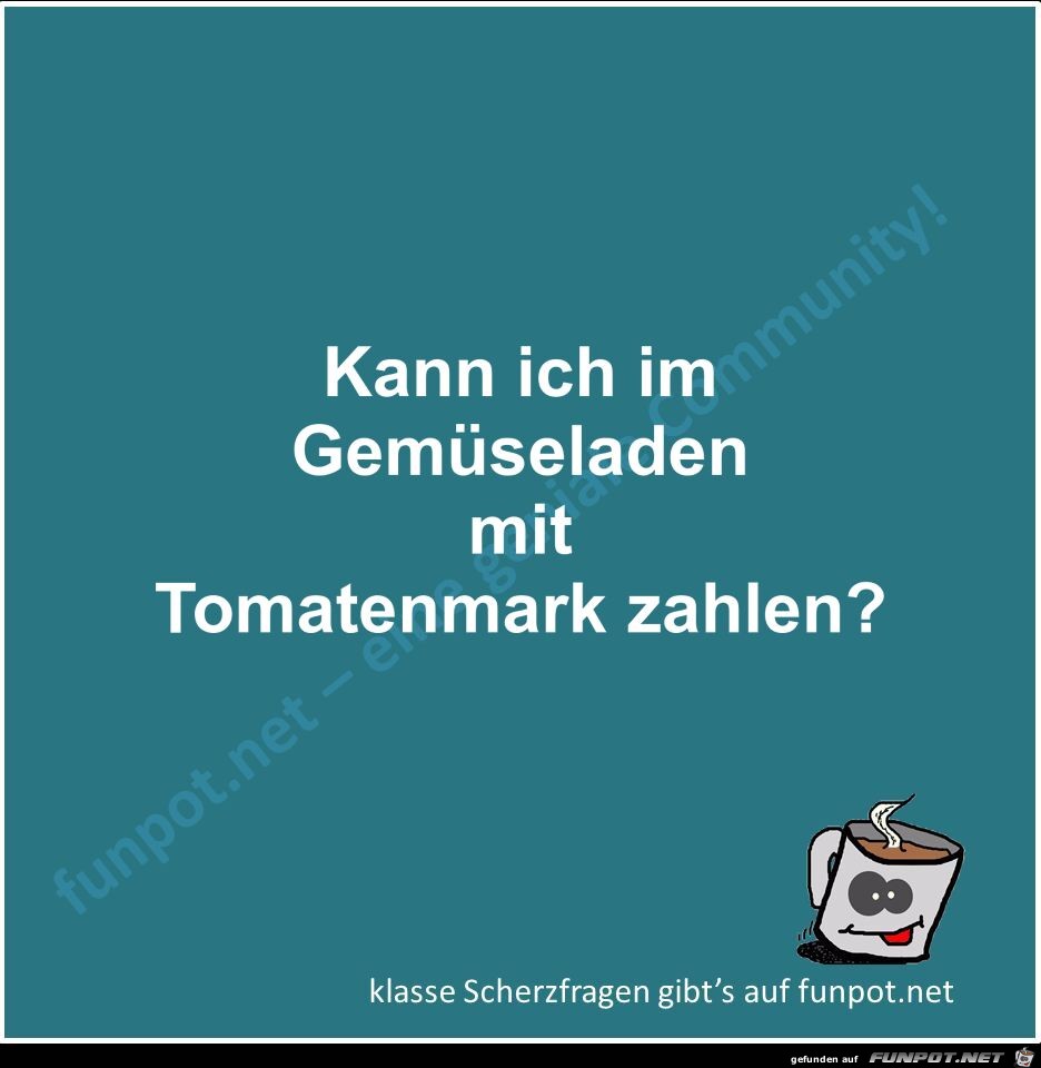 Scherzfrage Scherzfrage