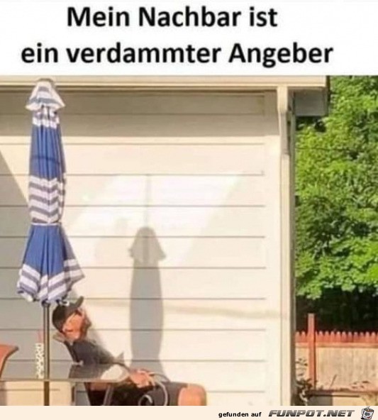 Ein Angeber