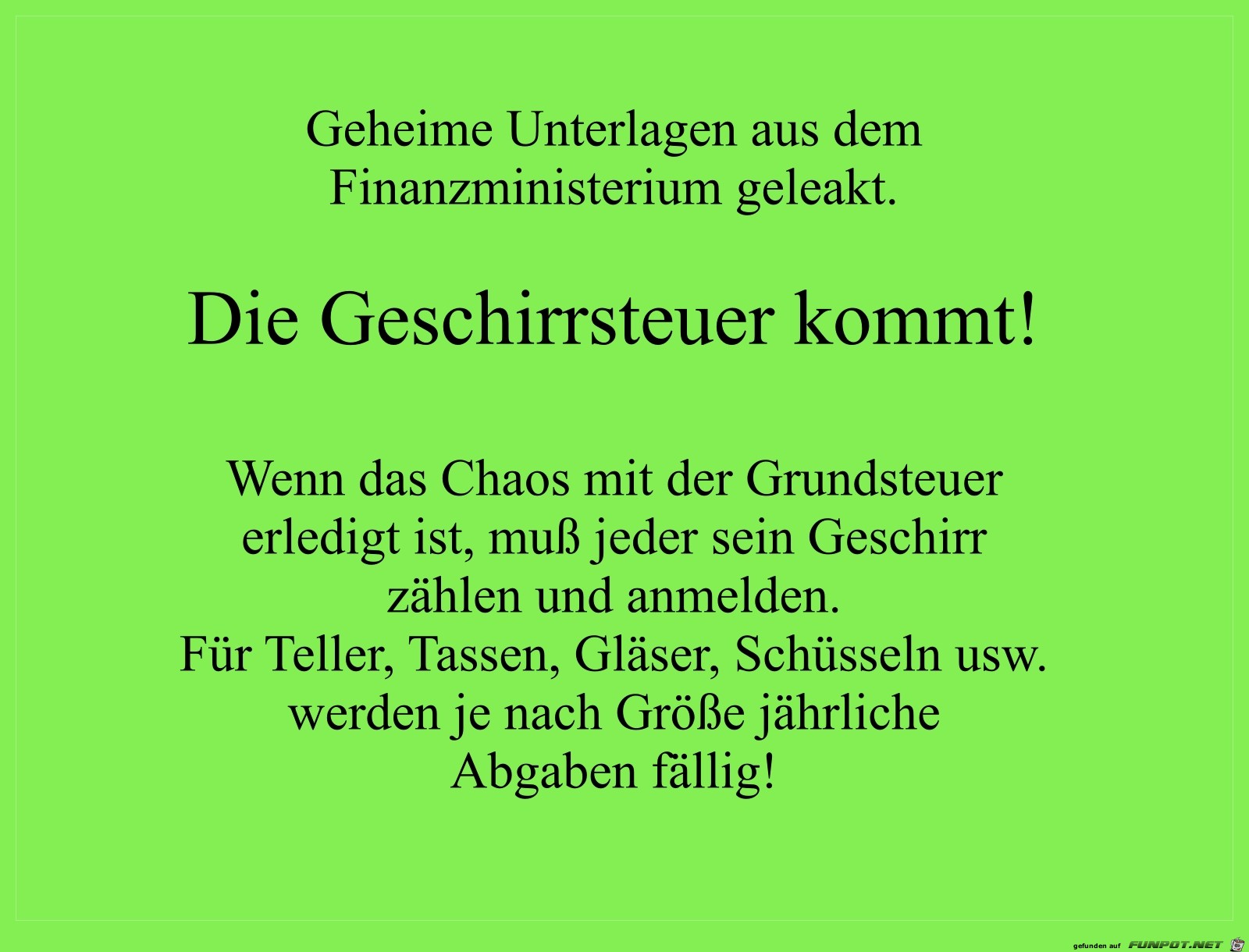 geschirrsteuer geschirrsteuer