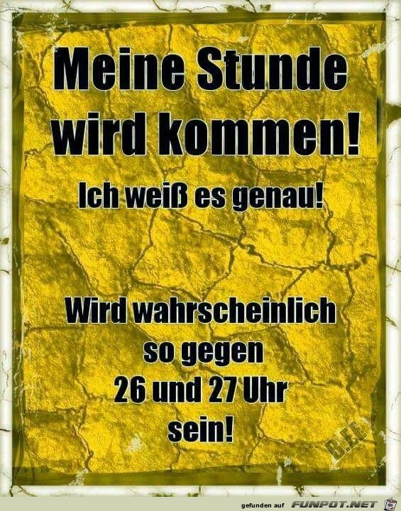 Meine Stunde Meine Stunde