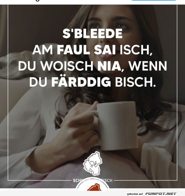 das Blde ist