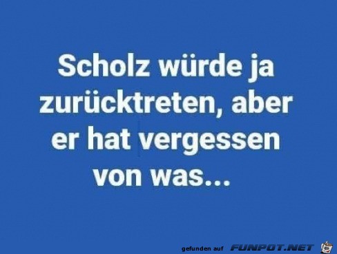 Hat er vergessen Hat er vergessen