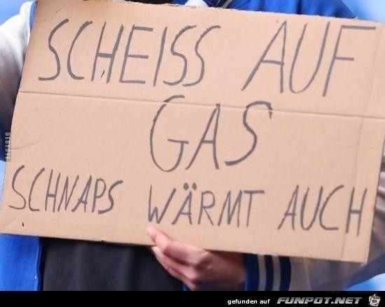 Scheiss auf Gas