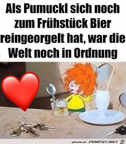 Da war die Welt noch in Ordnung