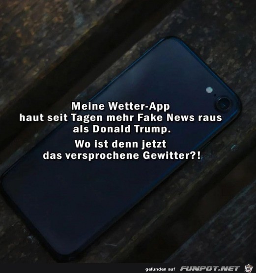 Die Wetter-App