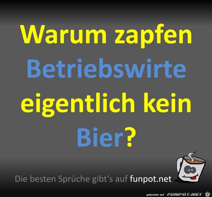 Bier zapfen