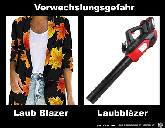 Verwechslungsgefahr