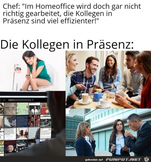 Kollegen in Prsenz