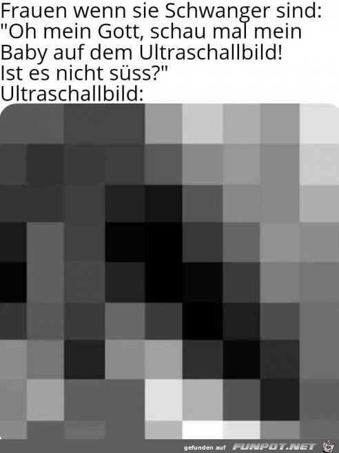 Man sieht nichts