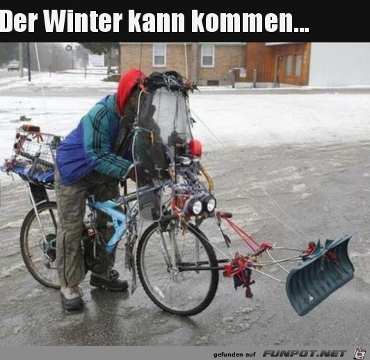 Vorbereitet fr den Winter