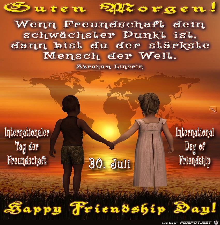 Internationaler Tag der Freundschaft