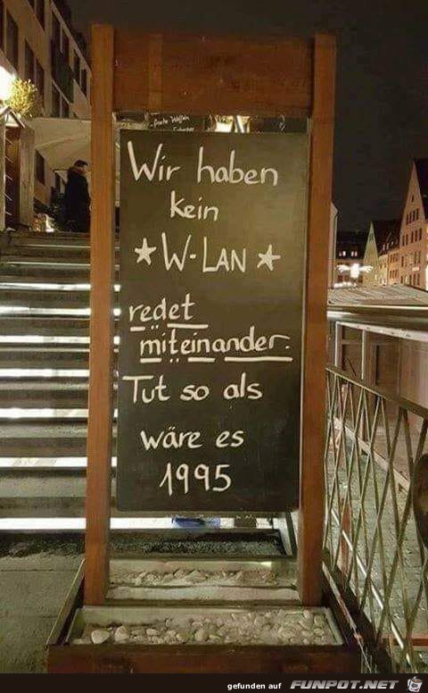 Kein W-LAN