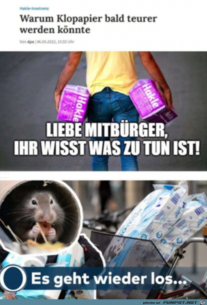 Es geht wieder los