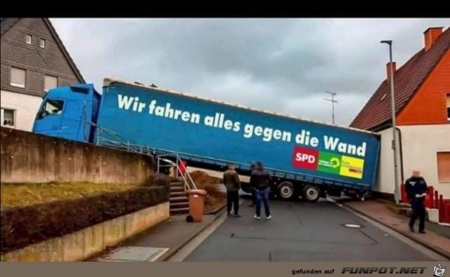 Gegen die Wand