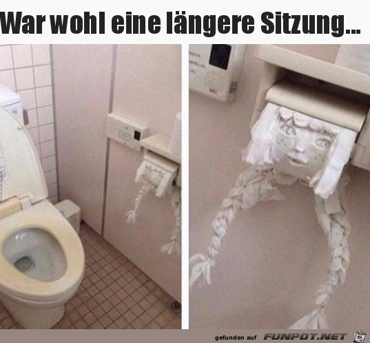 Lngere Sitzung gehabt