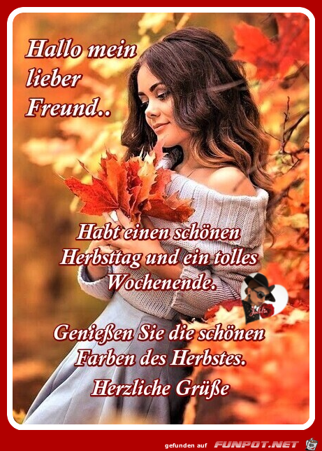 Liebe Herbst Gre