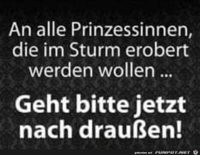 An alle Prinzessinnen