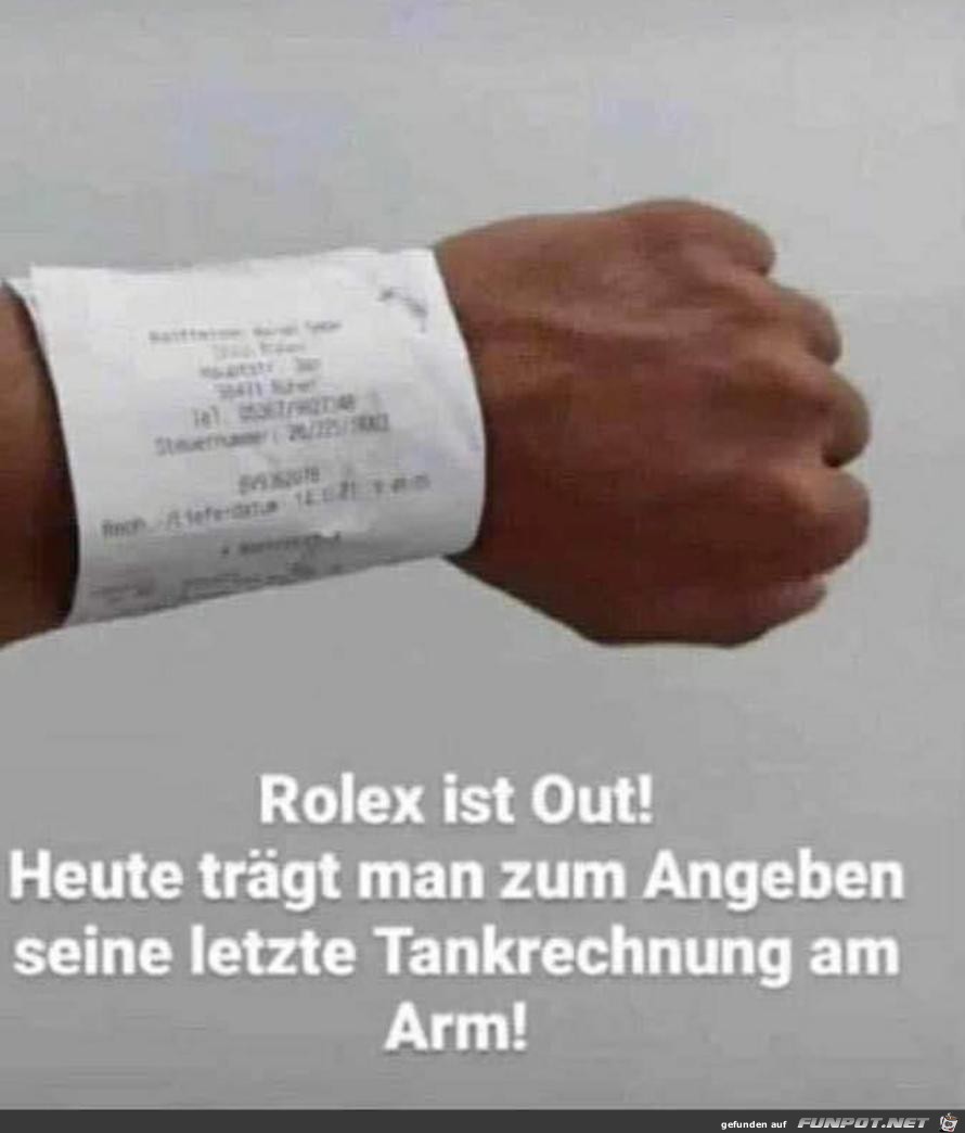 Rolex ist our