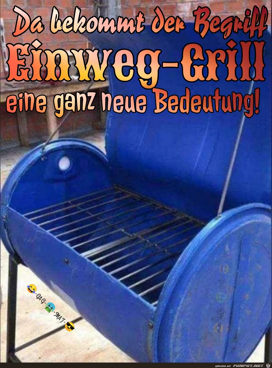 Einweg-Grill