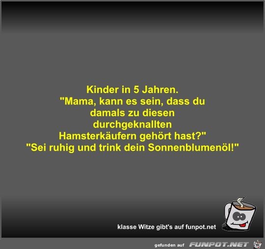 Kinder in 5 Jahren