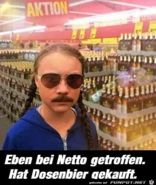 Im Supermarkt getroffen