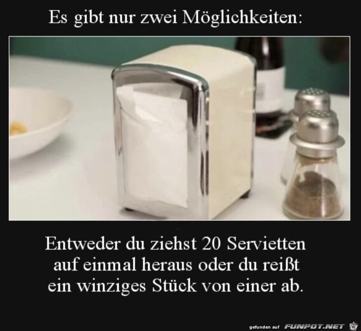 Zwei Mglichkeiten