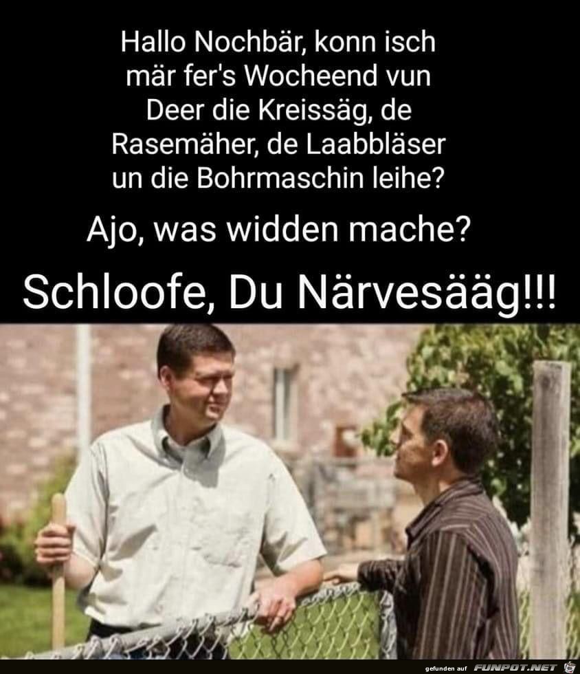 hallo Nachbar