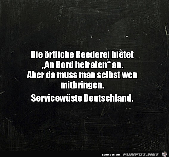 Servicewüste Servicewüste