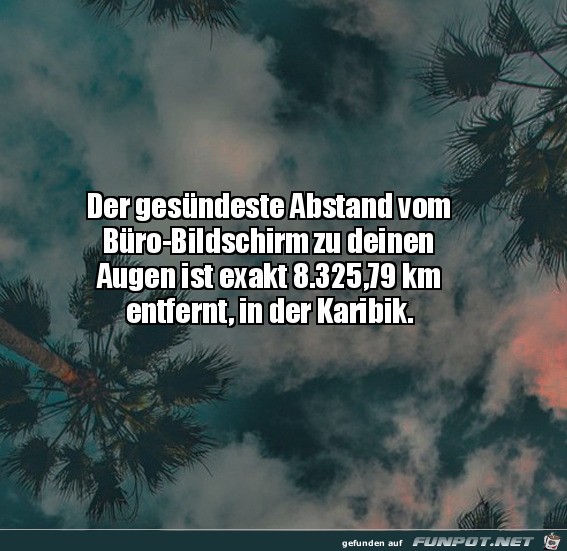 Guter Abstand