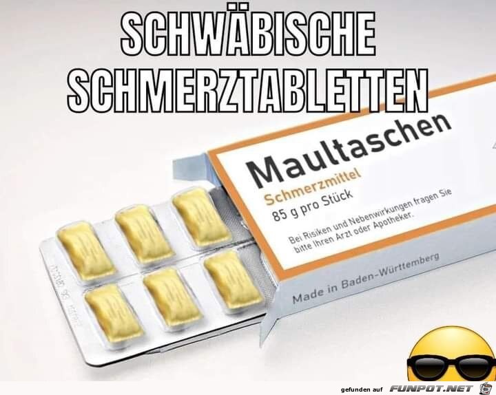 Schwbische Schmerztabletten