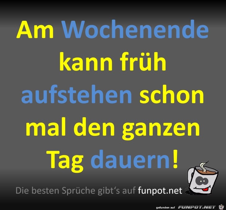 Am Wochenende