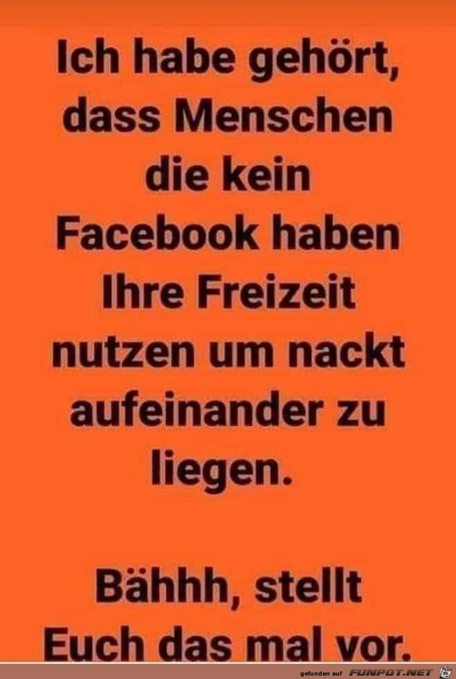 Kein FaceBook