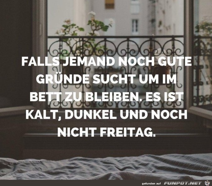 Nicht Freitag