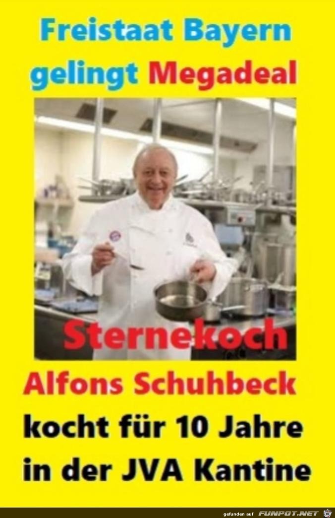 Sternekoch in der JVA