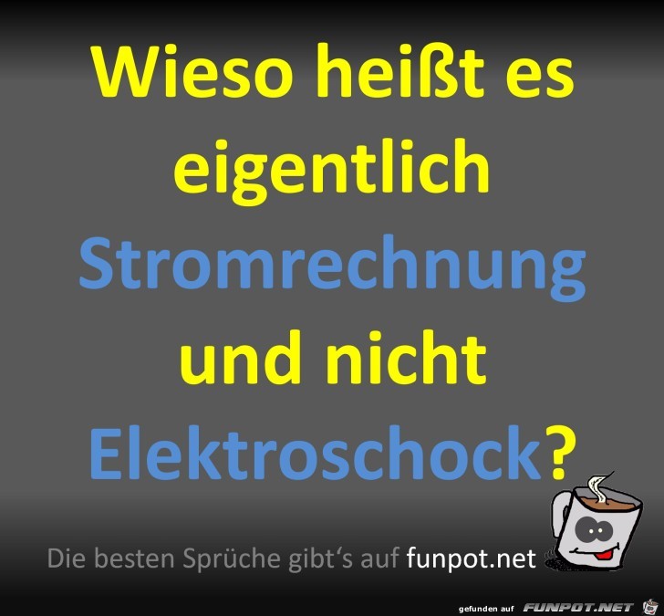 Stromrechnung