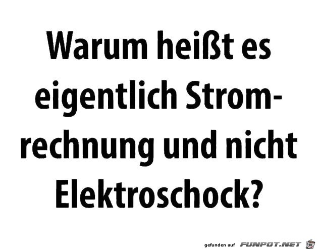 Stromrechnung