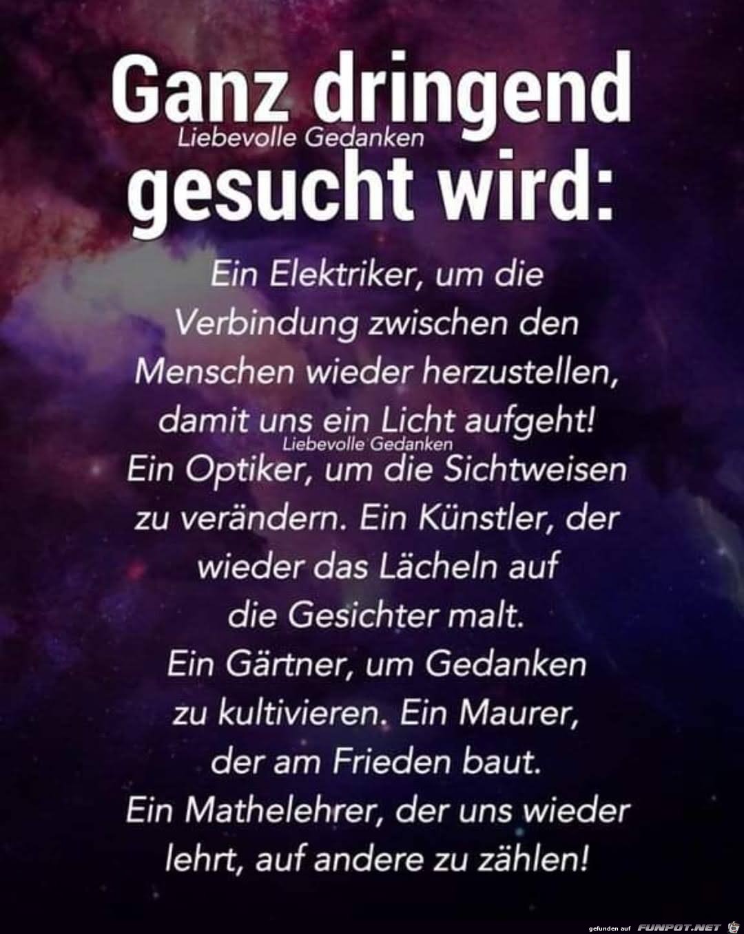 Ganz dringend