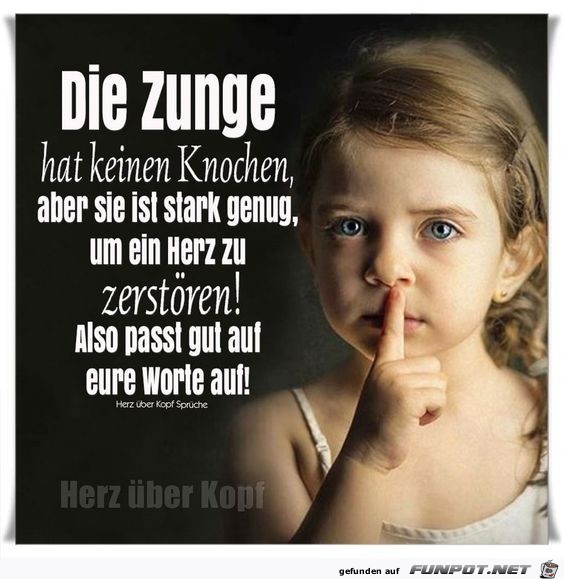 Die Zunge hat keine Knochen