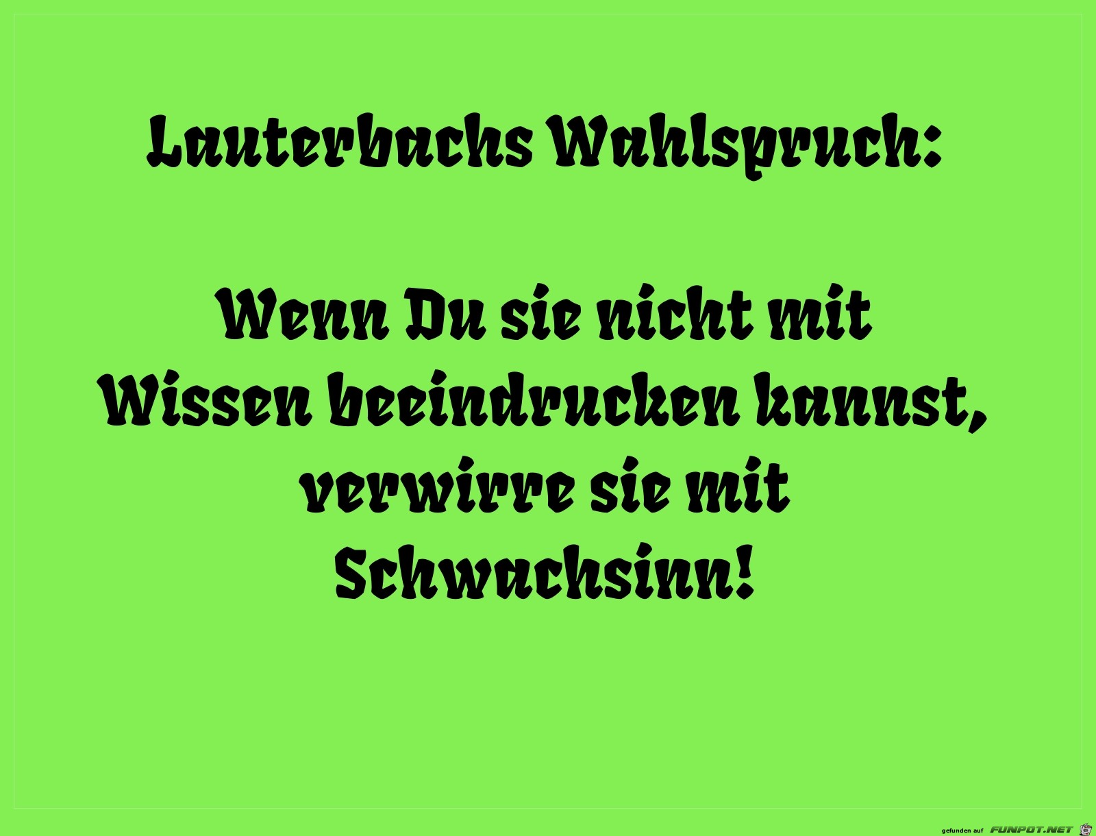 verwirren