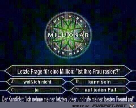 Wer wird Millionr