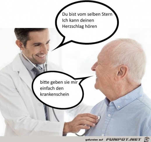 Du bist vom selben Stern