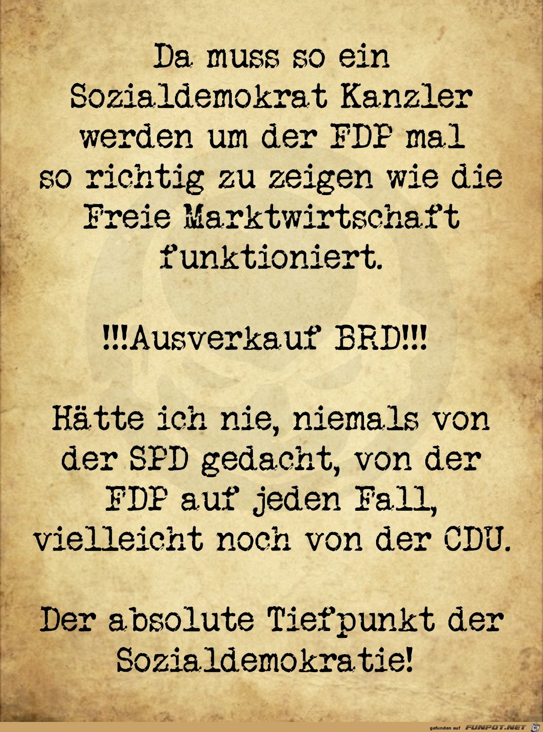 Ausverkauf BRD