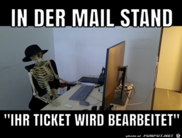 Wenn es mal wieder lnger dauert