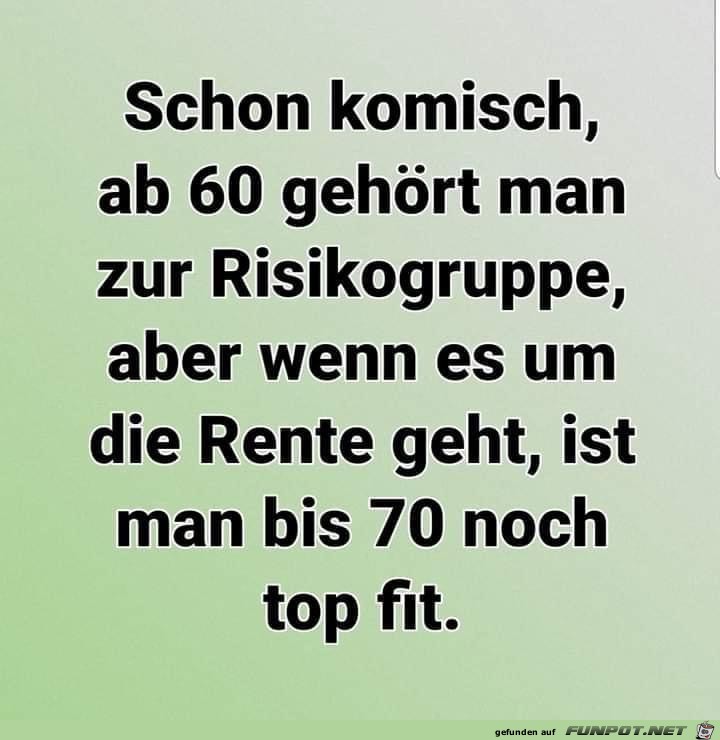 Schon komisch