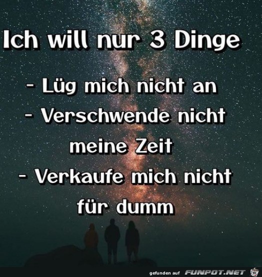 Drei Dinge