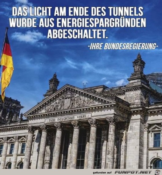 Licht am Ende des Tunnels