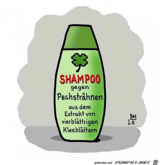 Shampoo gegen Pechstrhnen...