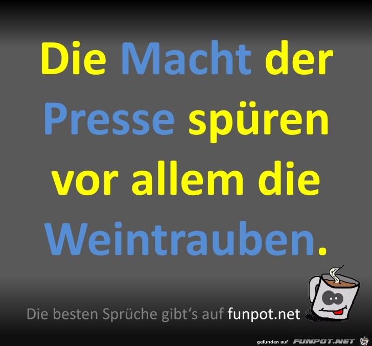 Macht der Presse