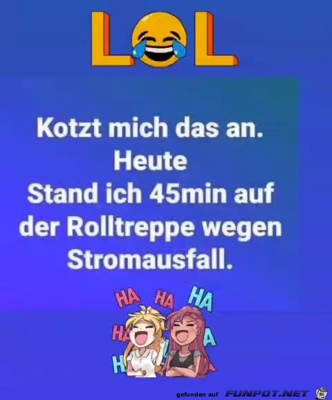 Kotzt mich das an